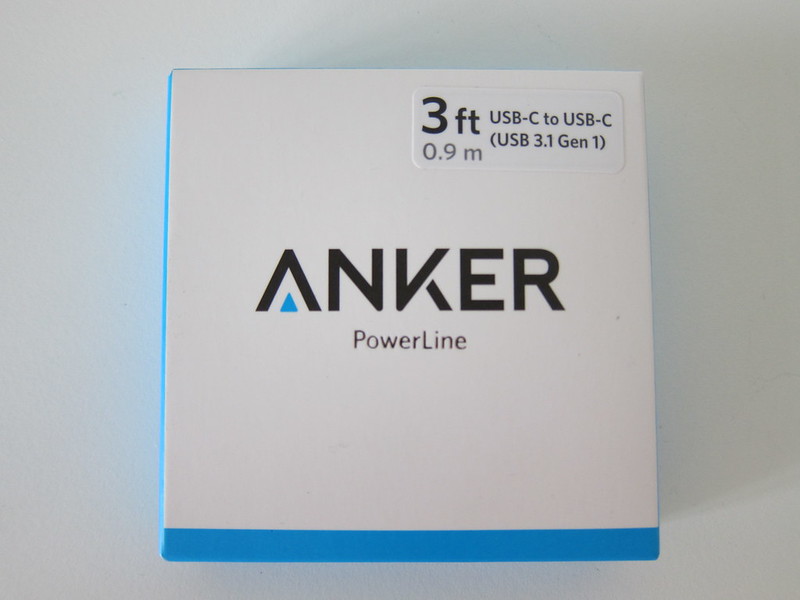 Anker PowerLine USB-C to USB-C Cable - Box Front