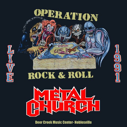 Metal Church-Noblesville 1991 front