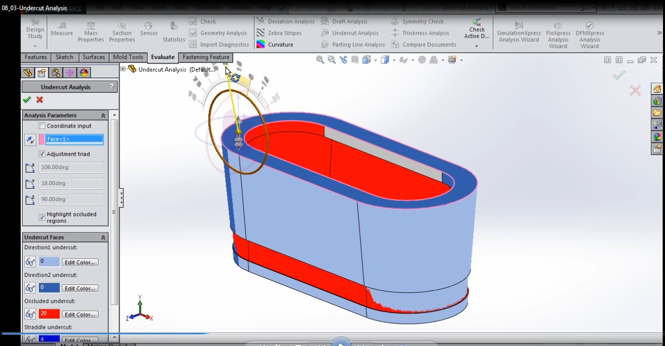 learn design mold in solidworks by videos - 50 videos 4.5hours