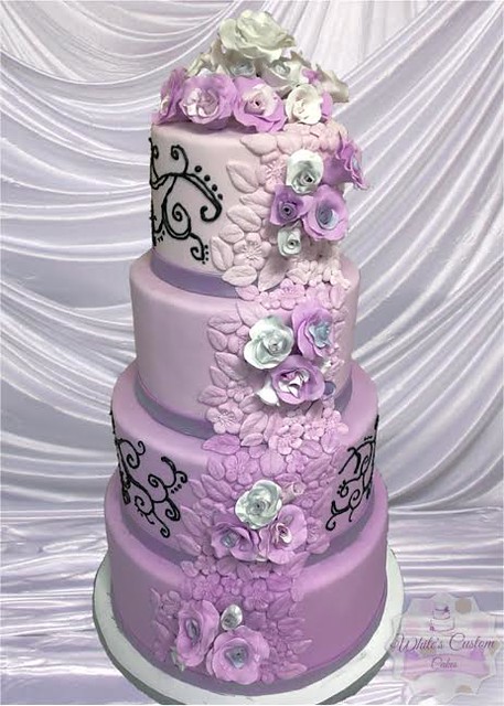 Lavender Dreams by Sabrina White of White's Custom Cakes