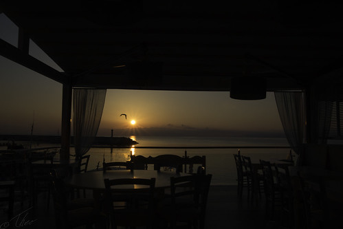 chersonissos kreta zonsopgang sunrise crete red morning morningred griekenland greece terras
