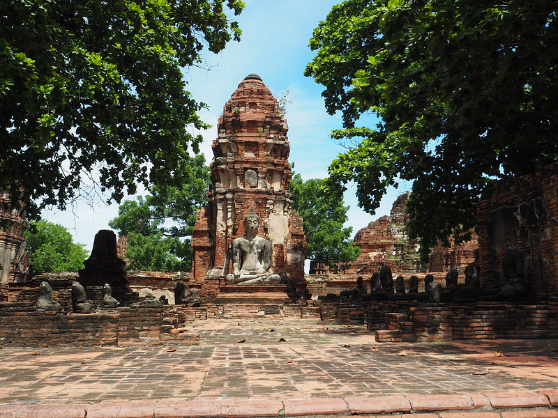 P6222660 ワット・マハータート(Wat Mahathat/วัดมหาธาตุ) アユタヤ タイ thailand 世界遺産