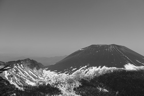 小諸市 長野県 日本 jp mountains trekking 黒斑山 浅間山 landscape snow japan