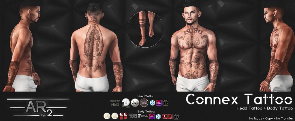 [AR2 Style] CONNEX Tattoo - SecondLifeHub.com