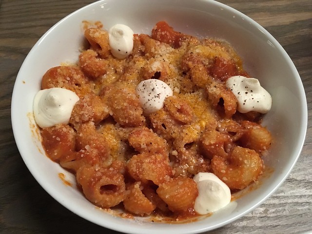 Lumache pasta with ricotta - Barzotto