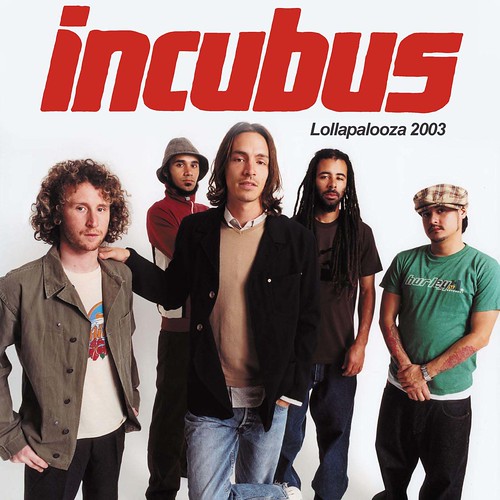 Incubus-Lollapalooza 2003 front