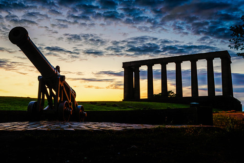 edinburgh national monument scotland tourism views iconic