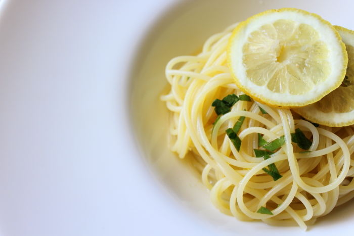 spaghettini all'insalata di limoni