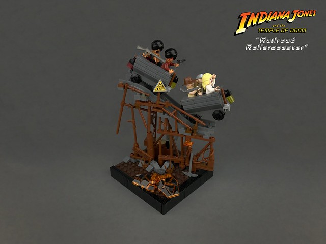 LEGO Indiana Jones Railroad Rollercoaster