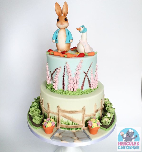 Petter Rabbit Cake by Hercule's Cakehouse