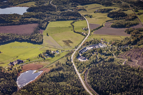 uddevalla flygfoto 600m nordmanneröd västragötaland sverige swe