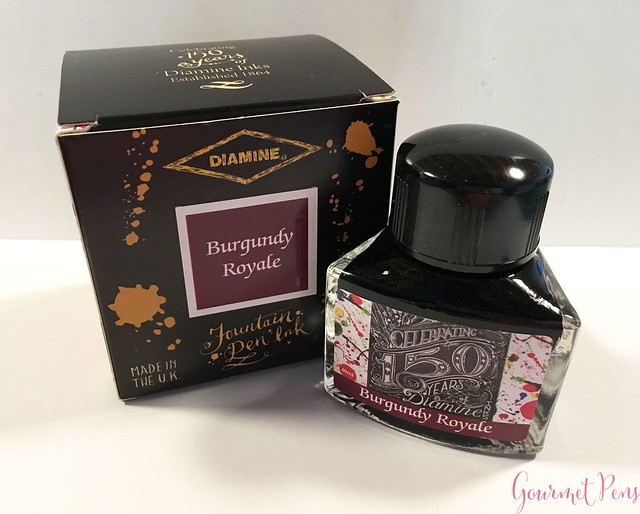 Ink Shot Review Diamine Anniversary Burgundy Royale @AppelboomLaren 1