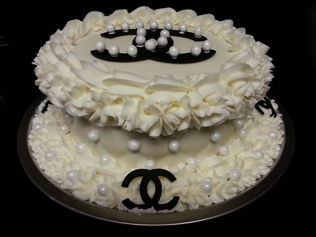 Chanel Themed Cake by Kathy Day