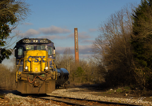 csx train railroad freight local manifest sgc cartersville subdivision atlanta division ceadertown a700 ge yn2 b408