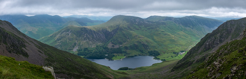Looking over Buttermere