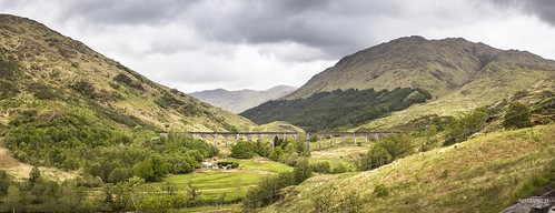 5dmarkiii scotland skotlanti uk canon valokuvaus glenfinnan viaduct valley mountain landscape panorama