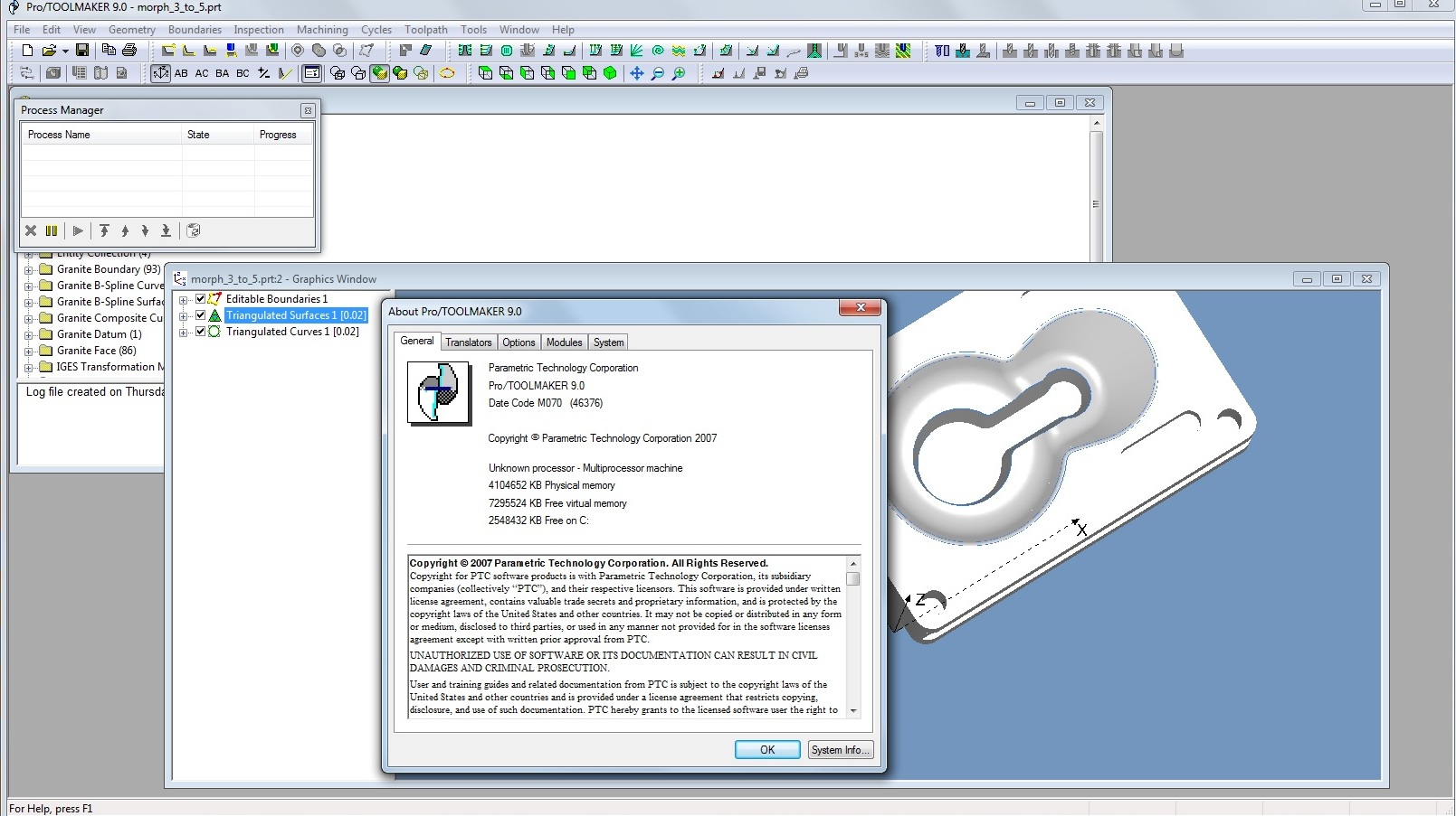 Working with PTC Pro-TOOLMAKER 9.0 M070 full license