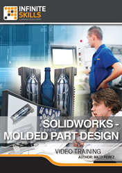 SolidWorks 2014-2016 - Molded Part Design training videos