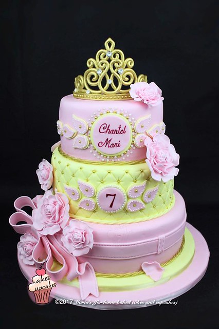 Princess Themed Cake by MARIA'S (for home baked cakes & cupcakes)