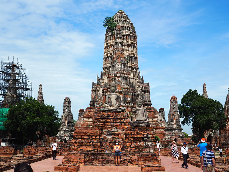 P6222613 ワット・チャイワッタナーラーム(Wat Chaiwatthanaram) thailand タイ 世界遺産 アユタヤ