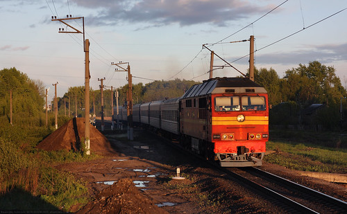 tep70 tep700241 sunset summer helios passengertrain commutertrain diesellocomotive