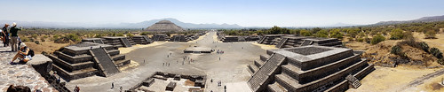 mexico teotihuacan unesco avenueofthedead pyramidofthemoon pyramidofthesun pano panorama landscape travel tourism s7edge
