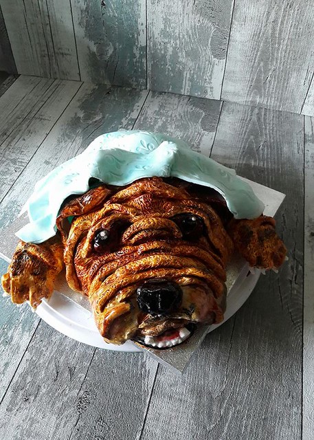 3D Dog Cake by Pien Punt
