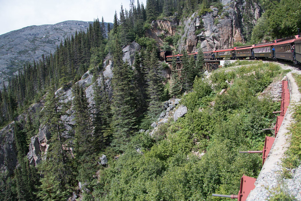 Views from White Pass and Yukon Route train