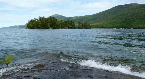 lakegeorgeny adirondacks blackmountain waves