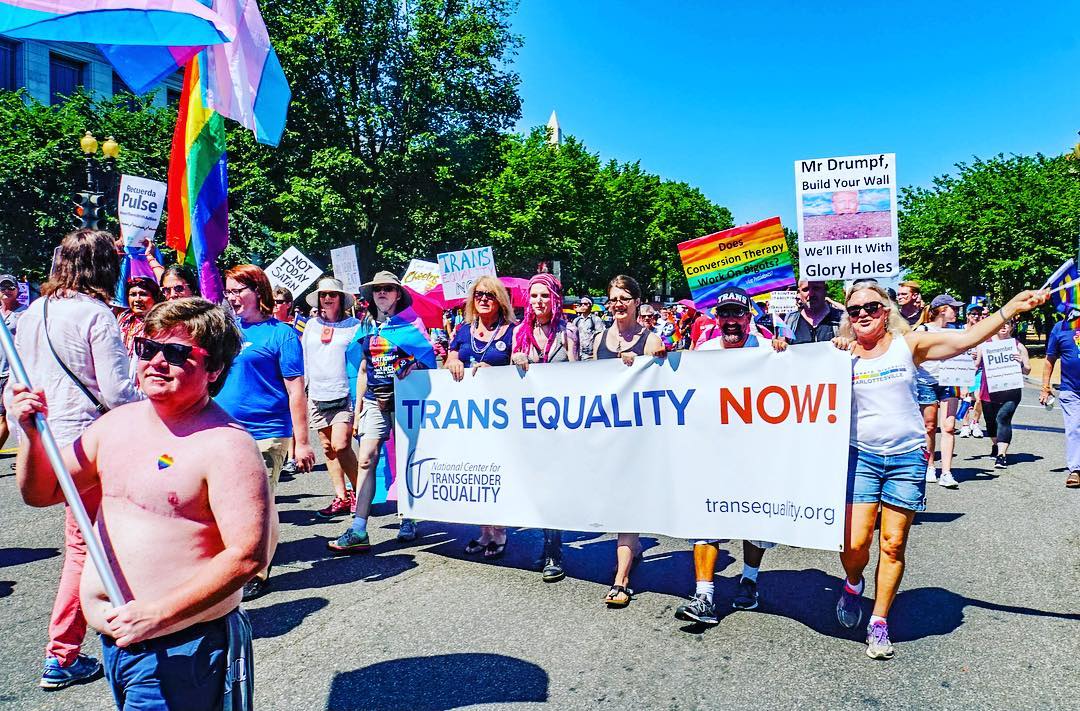 More people with health care = more humans living authentically and able to help the world learn to â¤ï¸ better. Isn't this century great? equalitymarch2017 #EqualityEqualsHealth #dc #WeareDC trans.equalityy