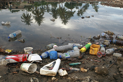 Waste Collects on the Shores of Timor-Leste