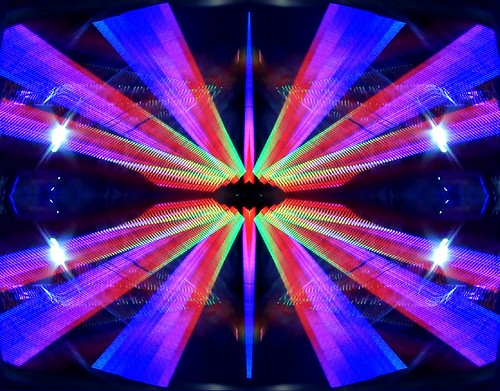 abstract kaleidos fractals mirrormade mandalas polichromaticlight