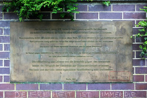 Gedenkstätte für Rosa Luxemburg