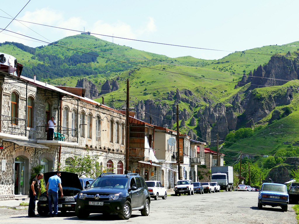 Stone houses in Goris / Գորիս (Armenia)