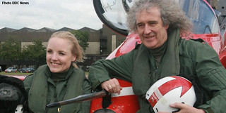 Brian May & Kerry Ellis @ RAF, Scampton - 2011