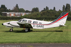 D-GARE - 1978 build Piper PA-34-200T Seneca II, visiting Barton