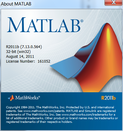MATLAB R2011b Portable 7.13.0.564 (R2011b) x86