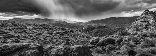 blackandwhite landscape pano panorama santarosamountains palmdesert california borregobadlands