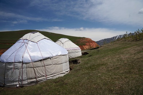 variosonnart282470 yurts mountains highcountry kyrgyzstan