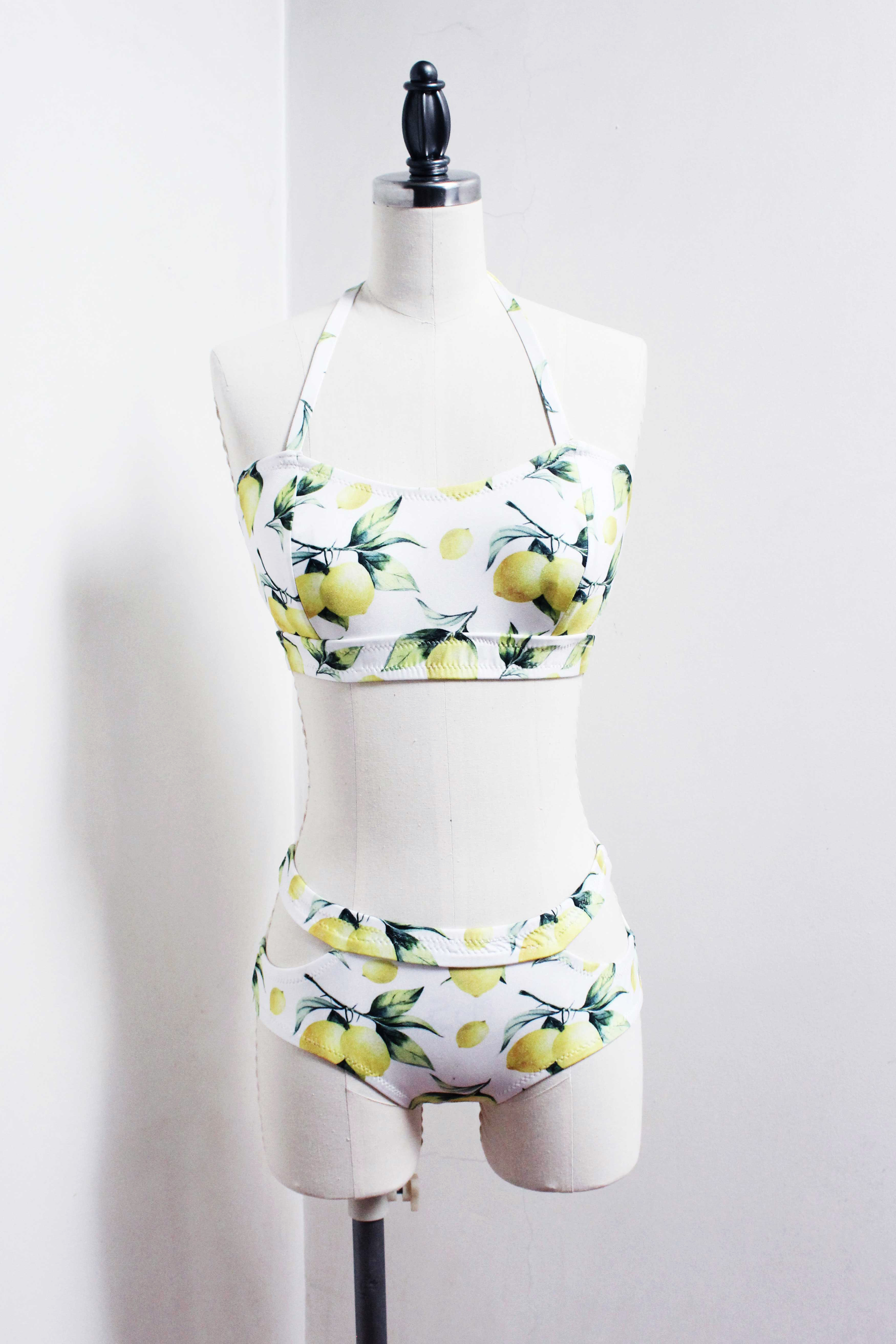 Evie la Luve Mimi Bikini Top and Bottom Swimwear Pattern Sew Your Own Swimwear