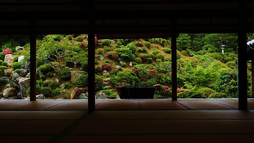 chishakuin kyoto kioto garden 名勝庭園 智積院 rikyu 利休好みの庭 庭園 京都 overcast june