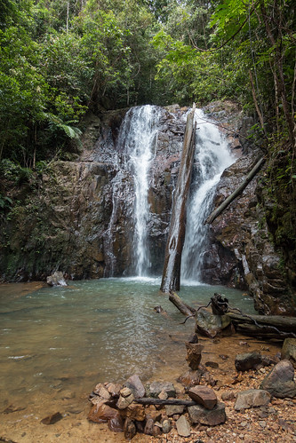 kotatinggi malaysia asia hiking walking jungle forest tourist nature outdoors waterfall