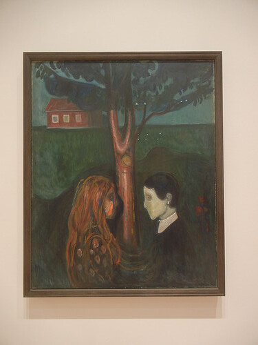 DSCN9164 _ Eye in Eye, 1899-1900, Edvard Munch, SFMOMA