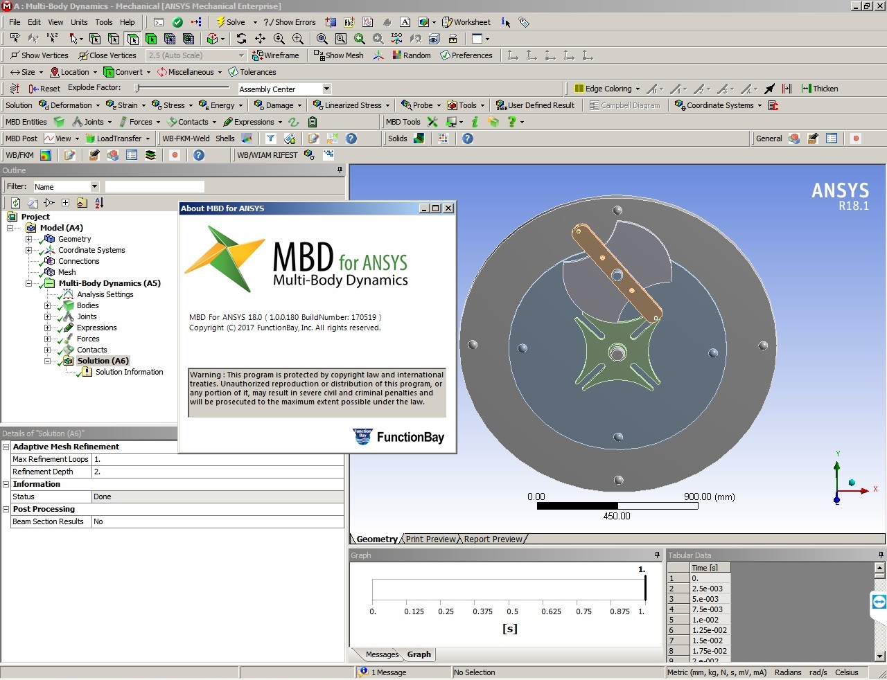 Working with FunctionBay Multi-Body Dynamics for ANSYS 18 full license