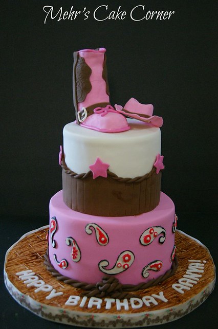 Cow Girl Cake by Mehr's Cake Corner