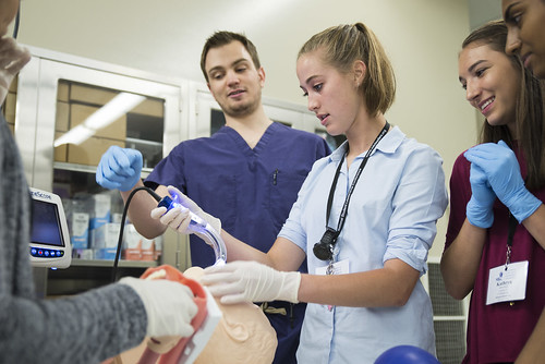 HEAL Students Visit Skills Lab