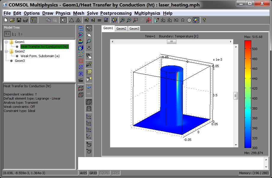 Work with COMSOL Multiphysics 3.5.0.608 full