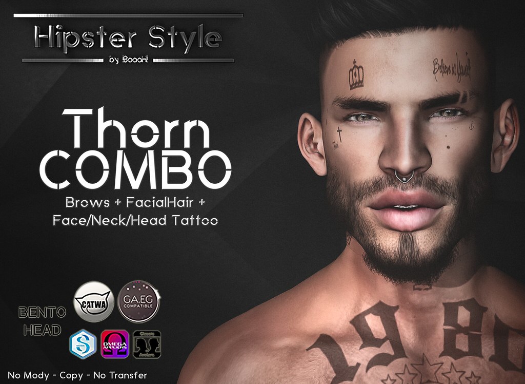 [Hipster Style] Thorn COMBO - SecondLifeHub.com