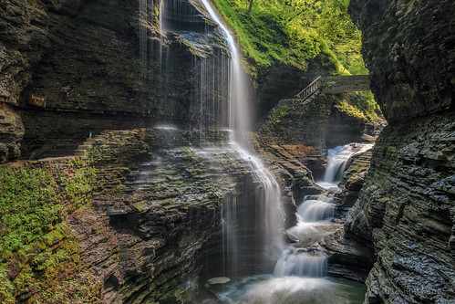 waterfalls gorges watkinsglen newyork nature outdoors fingerlakes landscape rainbowfalls