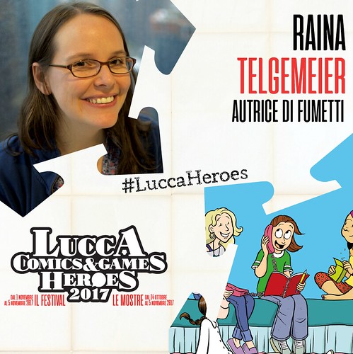 #LuccaComics2017:Raina Telgemeier